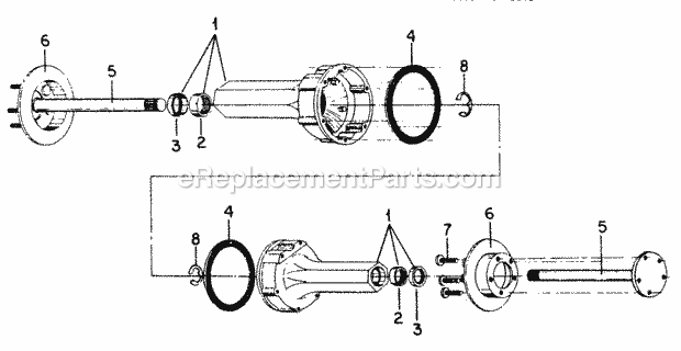 Rear Axle Carrier-582-Serial Number 720000 & Diagram and Parts List for 1604 2050598U, 144-582-399, 145-582-399, 142-582-3 Cub Cadet Lawn Tractor